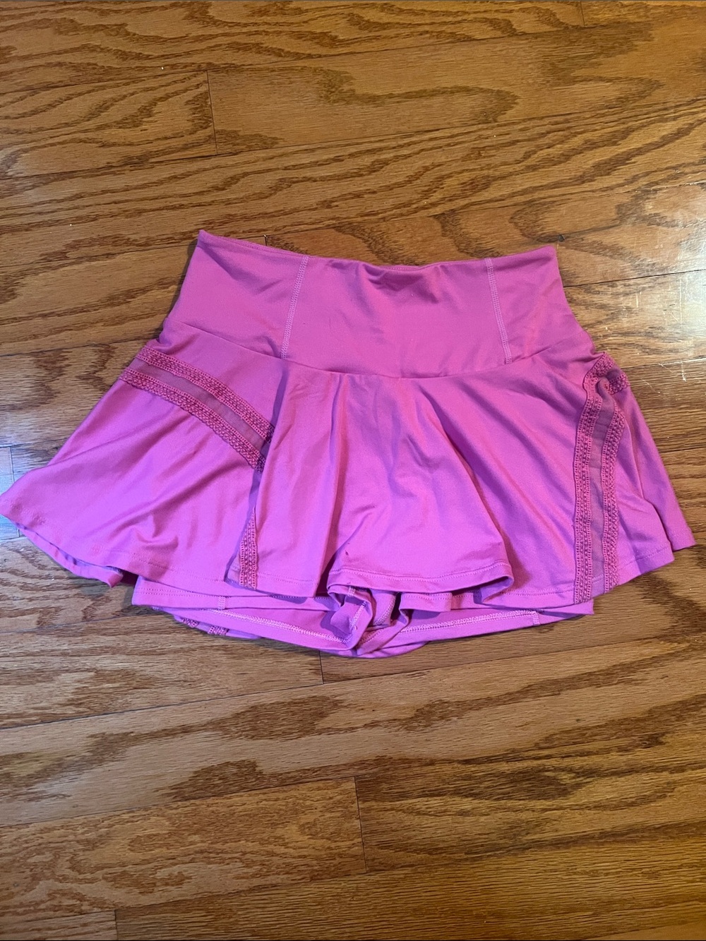 FP Movement by free people, “pleats and thank you” pink tennis skort size medium - Picture 2 of 4